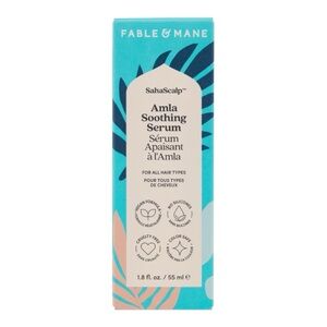 NIB Fable & Mane SahaScalp Amla Soothing Serum Full Size 1.8 Fl oz. Luxury Hair